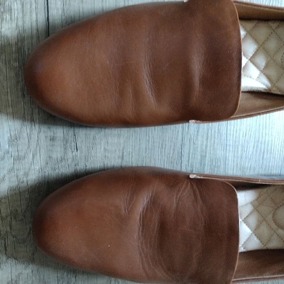 Birdies Starling Leather Loafers Flats Size 11 Brown Carmel Womens - Picture 3 of 14
